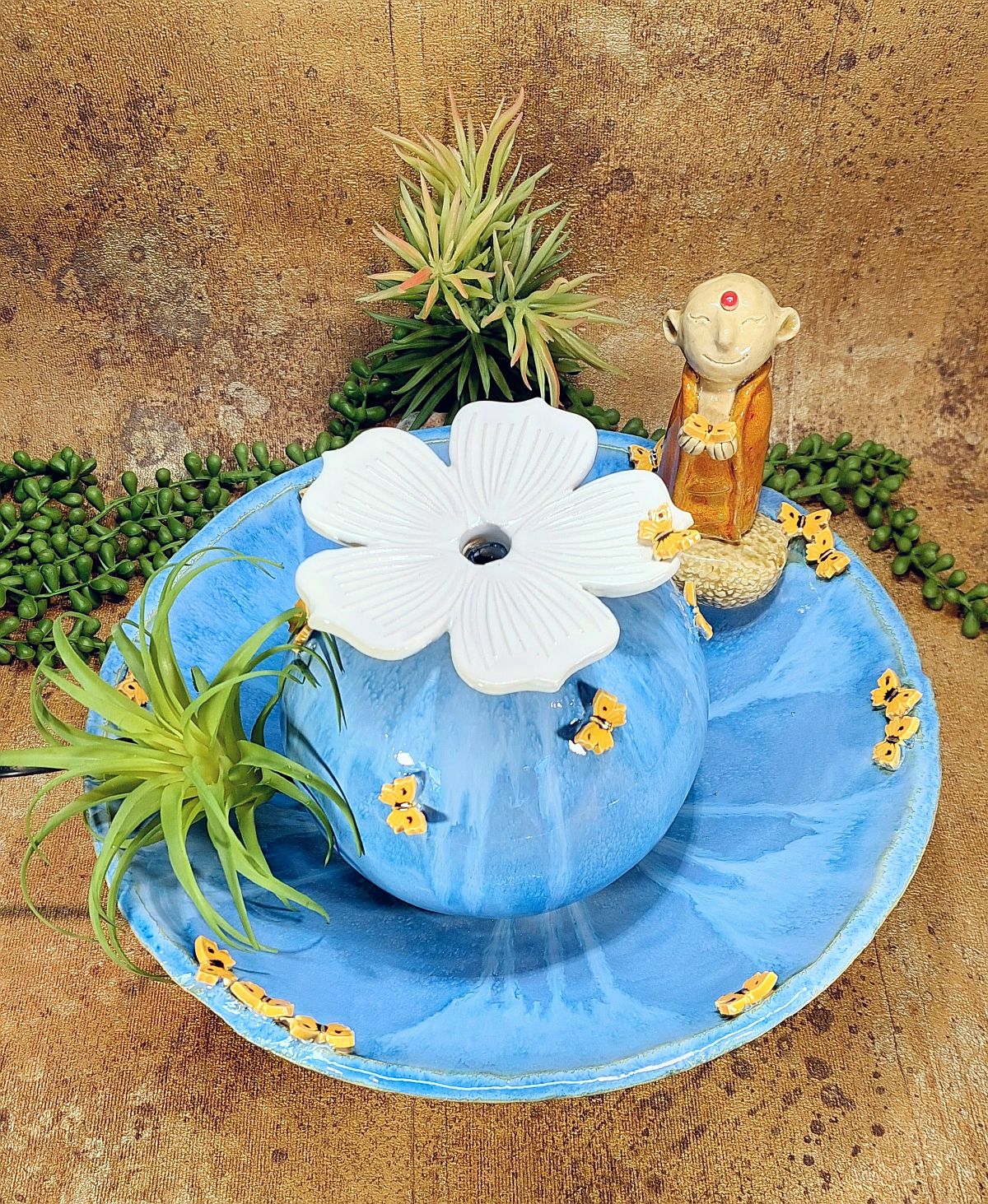 Khandro am Schmetterlingsbrunnen